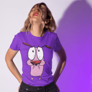 Bátor a gyáva kutya nózi fogós női póló