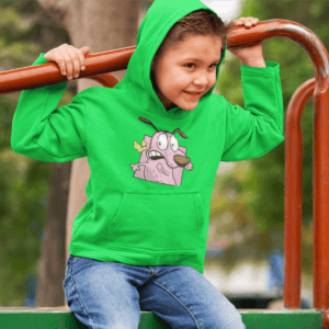 Bátor a gyáva kutya pillangós gyerek pulóver