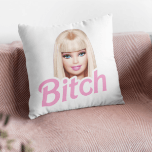 Bitch Barbie párna