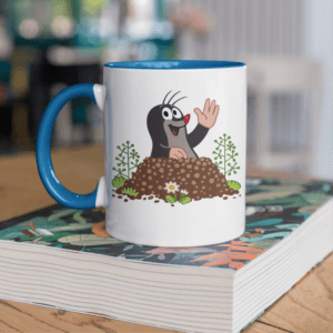 Kisvakond földkupacos bögre