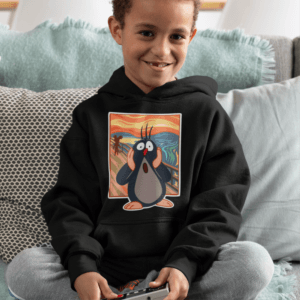 Kisvakond sikoly festmény gyerek pulóver