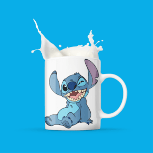 Stitch kacsintós bögre