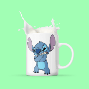 Stitch mérges bögre