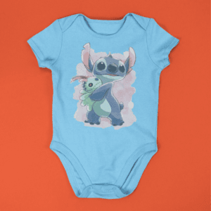 Stitch festmény baby body