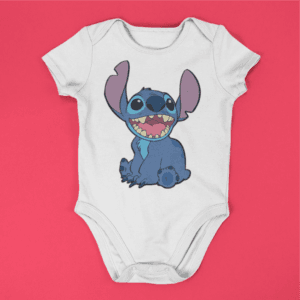 Stitch mosolygós baby body