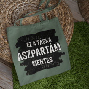 Aszpartám mentes vászontáska