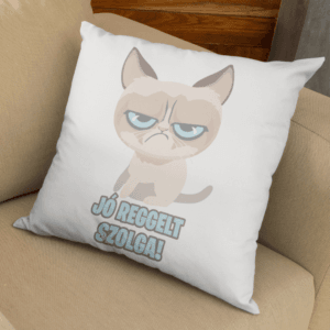 Jó reggelt szolga párna