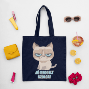 Jó reggelt szolga vászontáska