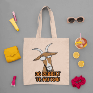 Jó reggelt te fattyú vászontáska