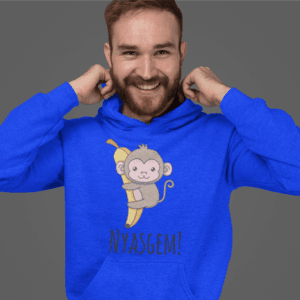 Nyasgem kapucnis pulóver