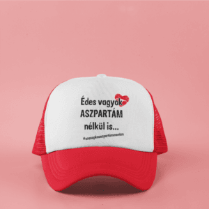 Édes vagyok aszpartám nélkül baseball sapka