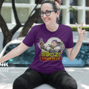 Boozie light beer női póló