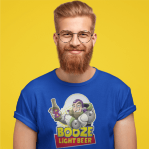 Boozie light beer férfi póló