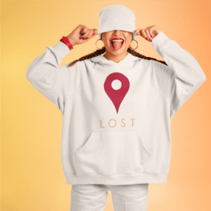 Lost kapucnis pulóver