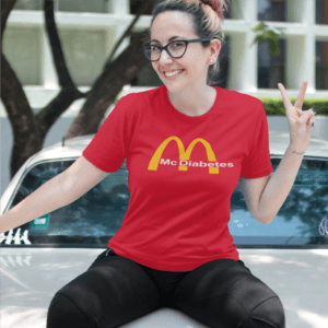 McDiabetes női póló