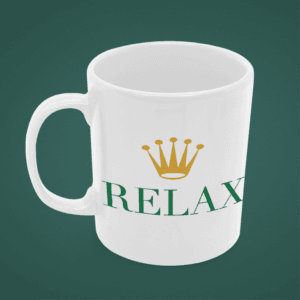 Relax-Rolex bögre
