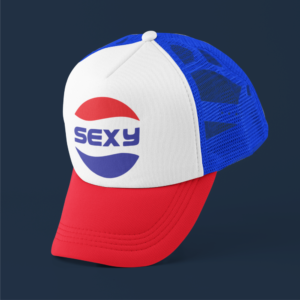 Sexy-Pepsi baseball sapka