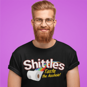 Shittle taste férfi póló