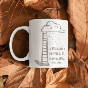 Weöres Sándor létra bögre