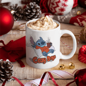 Cozy days Stitch bögre