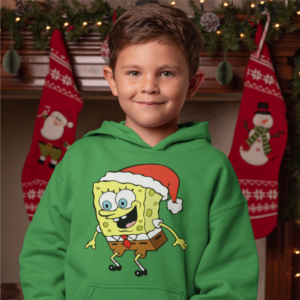 Karácsonyi kollekció gyerek kapucnis pulóver