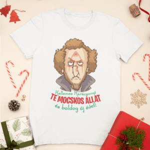 Kellemes karácsonyt férfi póló