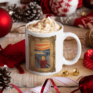 Kevin sikoly festmény bögre