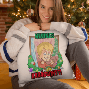Kevines karácsonyt párna