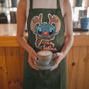 Merry christmas Stitch kötény