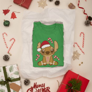 Mézeskalács Stitch gyerek póló