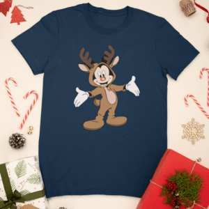 Mickey mouse Rudolph férfi póló