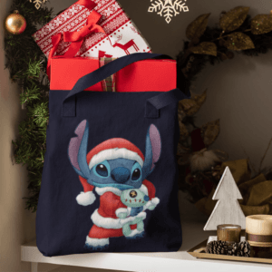 Santa Stitch vászontáska