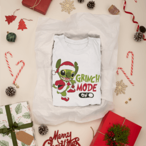 Stitch Grinch mode on gyerek póló