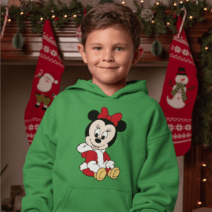 Karácsonyi baby Minnie gyerek pulóver