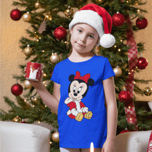 Karácsonyi baby Minnie gyerek póló