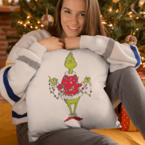 Égősoros Grinch párna