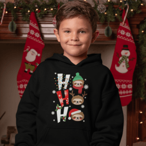 Ho-ho-ho lajhár gyerek pulóver