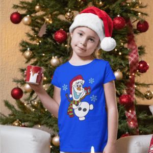 Olaf hópelyhekkel gyerek póló