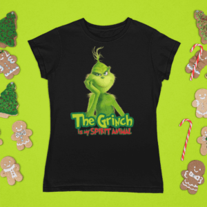 The Grinch is my spirit animal női póló