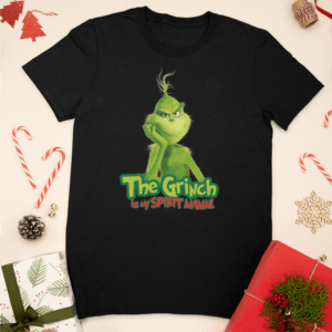 The Grinch is my spirit animal gyerek póló