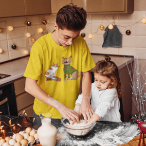 Állati karácsony férfi póló