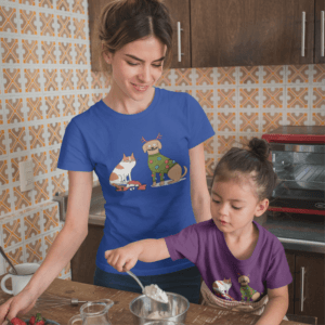 Állati karácsony gyerek póló