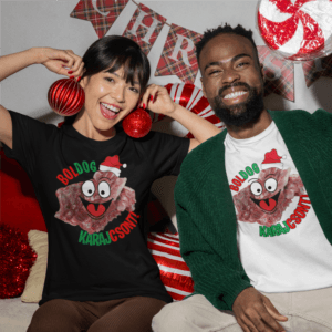 Boldog karajcsont férfi póló