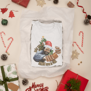 Karácsonyi bejglis Bud Spencer férfi póló