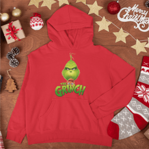 Kutyás logós Grinch gyerek pulóver