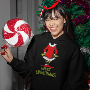 Merry grinchmas kapucnis pulóver