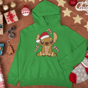 Mézeskalács Stitch gyerek pulóver