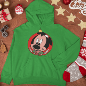 Mickey karácsonyi gömb gyerek pulóver