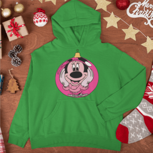 Minnie karácsonyi gömb gyerek pulóver