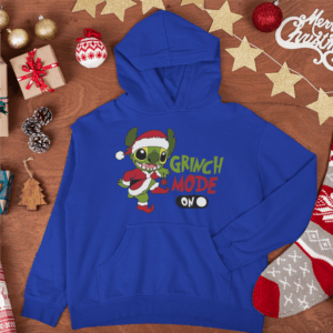 Stitch Grinch mode on gyerek pulóver